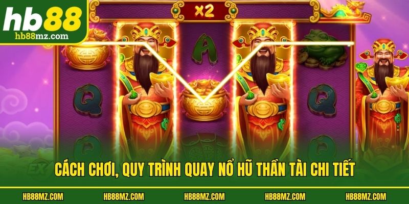 Cách chơi, quy trình quay Nổ Hũ Thần Tài chi tiết