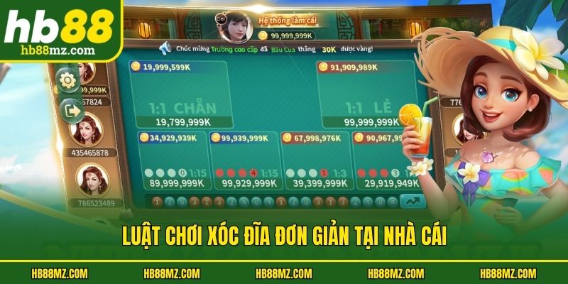 Luật chơi xóc đĩa đơn giản tại nhà cái