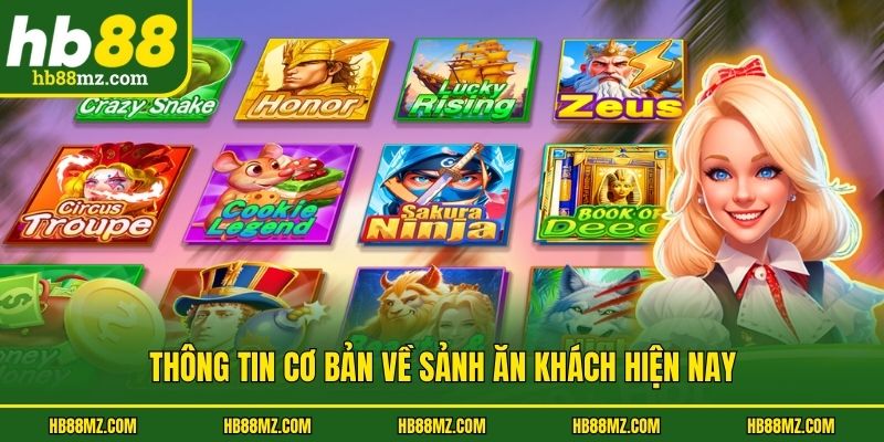 Thông tin cơ bản về sảnh ăn khách hiện nay