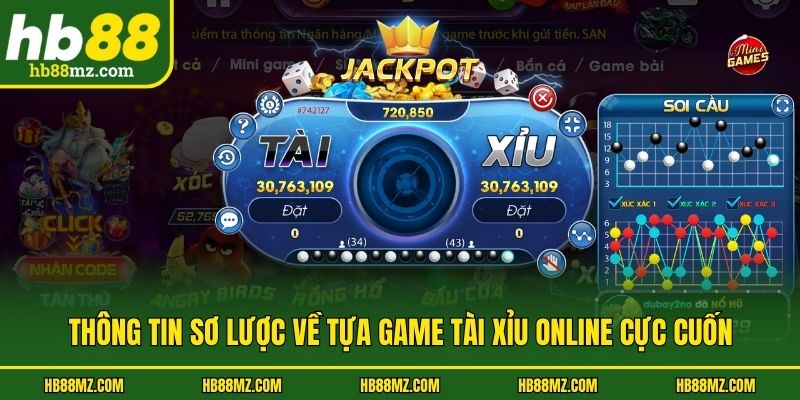 Thông tin sơ lược về tựa game tài xỉu online cực cuốn